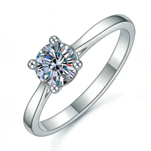 Promise Series – Eternal Promise™ Ring (4-Prong Solitaire, 1CT+)