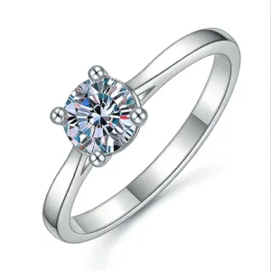 Promise Series – Eternal Promise™ Ring (4-Prong Solitaire, 1CT+)