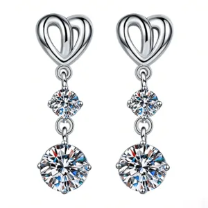 You & Me Series – Balanced Souls™ Stud Earrings (0.5CT / 1CT)