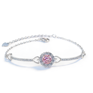 Time & Distance™ Bracelet – Moissanite Bracelet with Custom Engraving